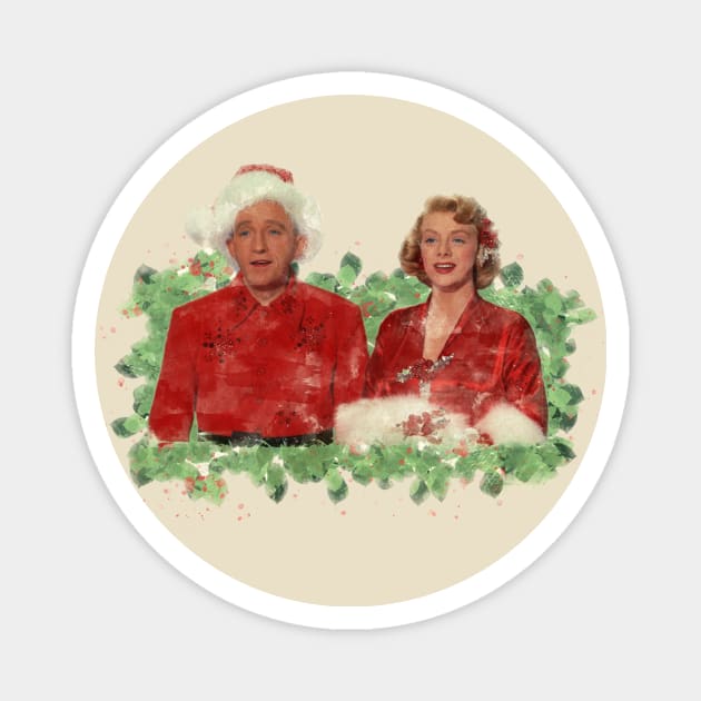 Bob & Betty (White Christmas) Magnet by classicmovieart